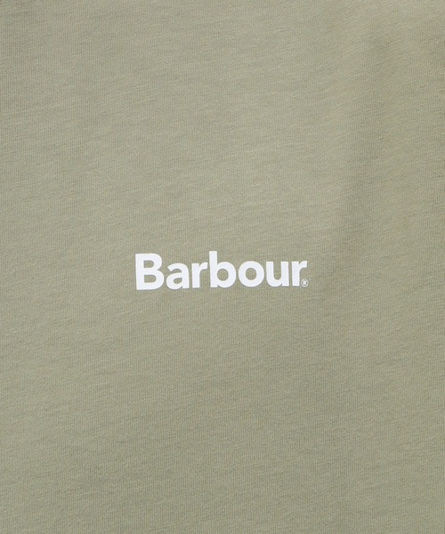 Barbour（バブアー）の「BARBOUR / バブアー OS small Barbour logo T-Shirts（Tシャツ/カットソー・メンズ・ピンク/カーキ/アイボリー/ブラック/ベージュ・SMALL/X-LARGE/LARGE/MEDIUM）」の14枚目の写真
