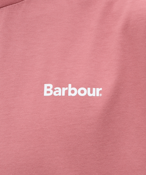 Barbour（バブアー）の「BARBOUR / バブアー OS small Barbour logo T-Shirts（Tシャツ/カットソー・メンズ・ピンク/カーキ/アイボリー/ブラック/ベージュ・SMALL/X-LARGE/LARGE/MEDIUM）」の15枚目の写真
