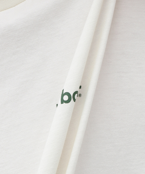 Barbour（バブアー）の「BARBOUR / バブアー OS small Barbour logo T-Shirts（Tシャツ/カットソー・メンズ・ピンク/カーキ/アイボリー/ブラック/ベージュ・SMALL/X-LARGE/LARGE/MEDIUM）」の19枚目の写真