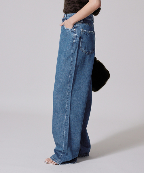 IENA LA BOUCLE(イエナラブークル)の「【RED CARD TOKYO / レッドカード トーキョー】TIMELESS DACOTA デニムパンツ(デニムパンツ・レディース・ブルー系その他・24/25/26/27)」の4枚目の写真