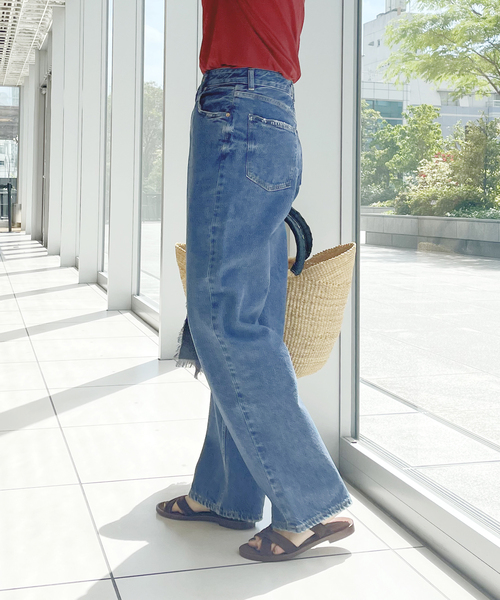 IENA LA BOUCLE(イエナラブークル)の「【RED CARD TOKYO / レッドカード トーキョー】TIMELESS DACOTA デニムパンツ(デニムパンツ・レディース・ブルー系その他・24/25/26/27)」の15枚目の写真