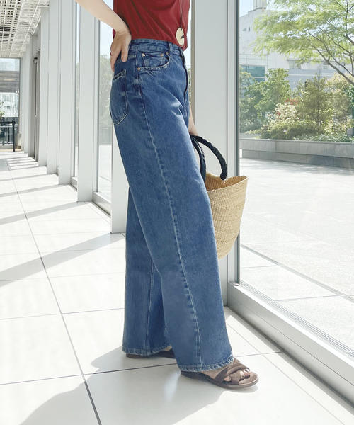 IENA LA BOUCLE(イエナラブークル)の「【RED CARD TOKYO / レッドカード トーキョー】TIMELESS DACOTA デニムパンツ(デニムパンツ・レディース・ブルー系その他・24/25/26/27)」の17枚目の写真