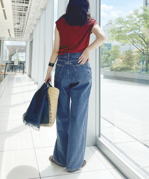IENA LA BOUCLE(イエナラブークル)の「【RED CARD TOKYO / レッドカード トーキョー】TIMELESS DACOTA デニムパンツ(デニムパンツ・レディース・ブルー系その他・24/25/26/27)」の20枚目の写真
