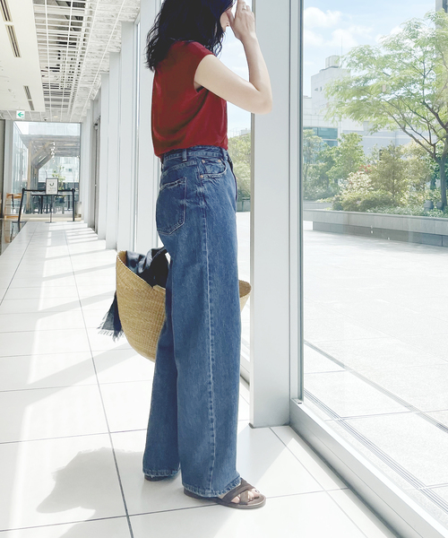 IENA LA BOUCLE(イエナラブークル)の「【RED CARD TOKYO / レッドカード トーキョー】TIMELESS DACOTA デニムパンツ(デニムパンツ・レディース・ブルー系その他・24/25/26/27)」の21枚目の写真