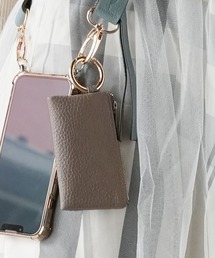 mieno（ミエノ）の「[mieno]本革レザーキーケース 薄型（キーケース/キーアクセサリー）」