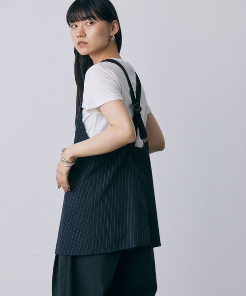 BABYLONE（バビロン）の「ギャバストライプベスト（ベスト
