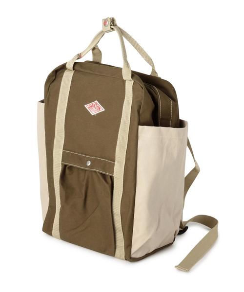 DANTON（ダントン）の「[ダントン]DANTON CB　UTILITY バックパック（バックパック/リュック・レディース・ブラック/ベージュ・フリー）」の9枚目の写真