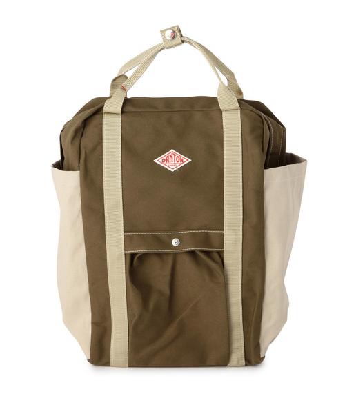 DANTON（ダントン）の「[ダントン]DANTON CB　UTILITY バックパック（バックパック/リュック・レディース・ブラック/ベージュ・フリー）」の7枚目の写真