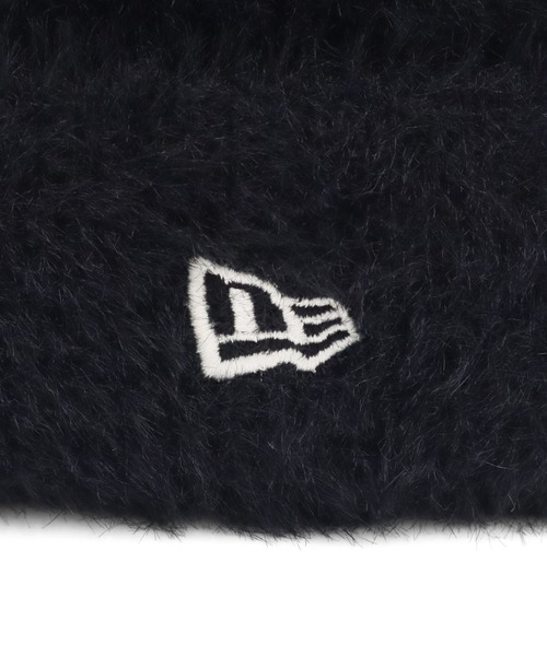 NEW ERA(ニューエラ)の「ニューエラ ニット帽 カフニット シャギー(ニットキャップ/ビーニー・メンズ・ブラック/ホワイト/ベージュ・FREE)」の6枚目の写真