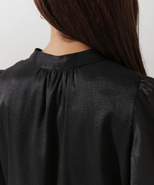 PROPORTION BODY DRESSING（プロポーションボディドレッシング）の「前後２ＷＡＹボウタイブラウス / 1214210703（シャツ/ブラウス・レディース・ブラック/ホワイト系その他/イエロー・SMALL/MEDIUM）」の14枚目の写真