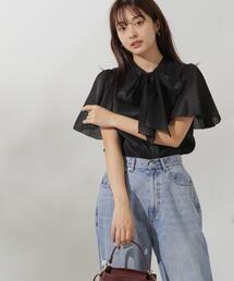 PROPORTION BODY DRESSING | 前後２ＷＡＹボウタイブラウス / 1214210703(シャツ/ブラウス)