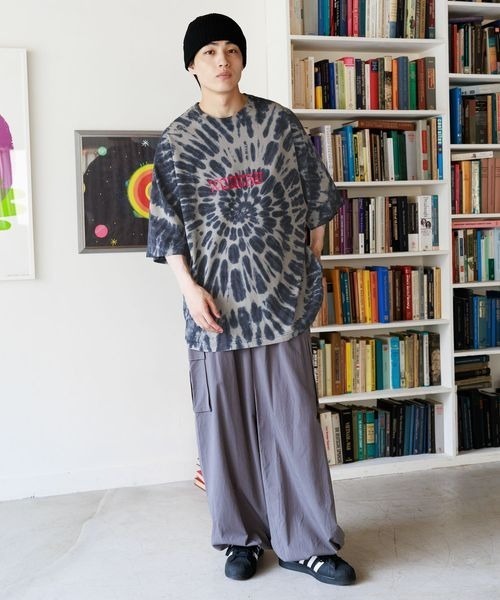 PBLIM（ページボーイリム）の「PBLIM/タイダイＴ（Tシャツ/カットソー・レディース・チャコールグレー/ネイビー・MEDIUM/LARGE）」の10枚目の写真