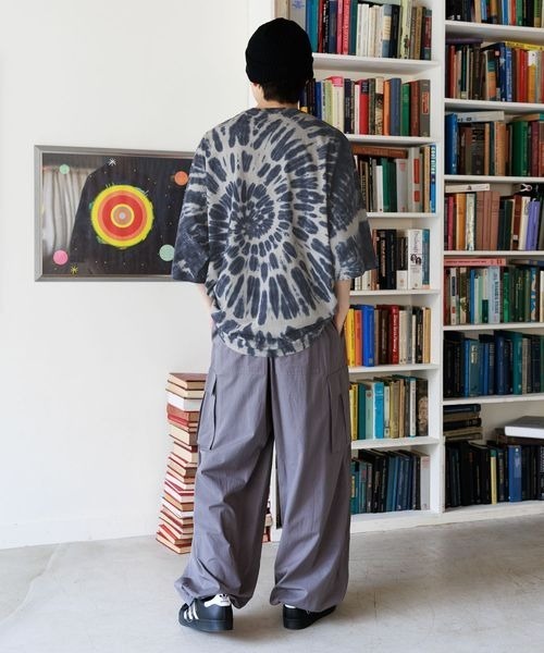 PBLIM（ページボーイリム）の「PBLIM/タイダイＴ（Tシャツ/カットソー・レディース・チャコールグレー/ネイビー・MEDIUM/LARGE）」の12枚目の写真