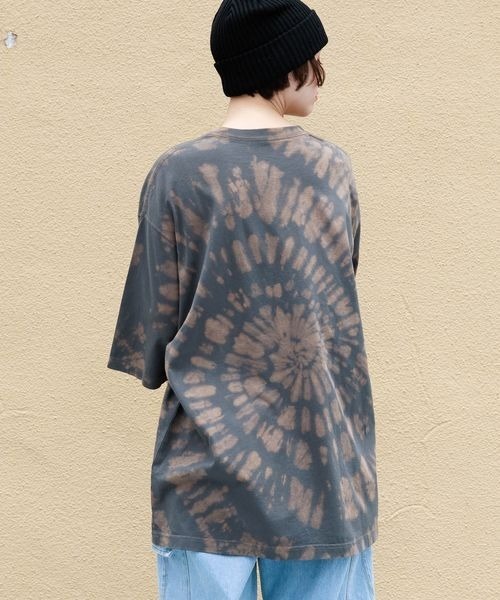 PBLIM（ページボーイリム）の「PBLIM/タイダイＴ（Tシャツ/カットソー・レディース・チャコールグレー/ネイビー・MEDIUM/LARGE）」の15枚目の写真