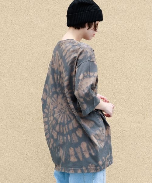 PBLIM（ページボーイリム）の「PBLIM/タイダイＴ（Tシャツ/カットソー・レディース・チャコールグレー/ネイビー・MEDIUM/LARGE）」の16枚目の写真