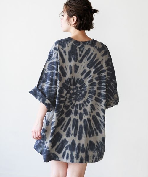 PBLIM（ページボーイリム）の「PBLIM/タイダイＴ（Tシャツ/カットソー・レディース・チャコールグレー/ネイビー・MEDIUM/LARGE）」の20枚目の写真