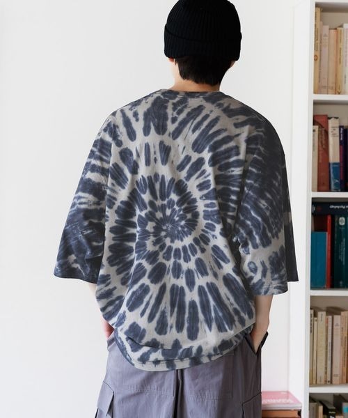 PBLIM（ページボーイリム）の「PBLIM/タイダイＴ（Tシャツ/カットソー・レディース・チャコールグレー/ネイビー・MEDIUM/LARGE）」の22枚目の写真