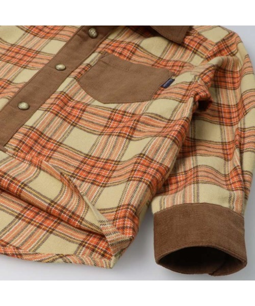 Moujonjon（ムージョンジョン）の「タータンチェック柄ネルシャツ（シャツ/ブラウス・キッズ・ネイビー/ベージュ・90/100/110/120/130/140）」の9枚目の写真