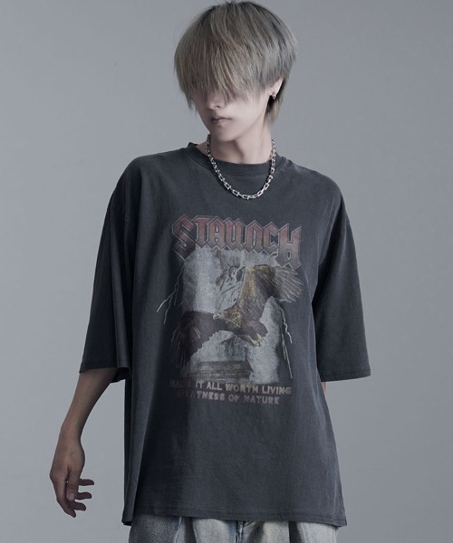SILVER BULLET（シルバーバレット）の「『SILVER BULLET SELECT AP/シルバーバレットセレクト』[18パターン]ピグメント半袖Tシャツ（Tシャツ/カットソー・メンズ・P/D/C/A/F/E/I/G/B/Q/O/J/H/N/M/L/K/R・XL/L/M）」の7枚目の写真