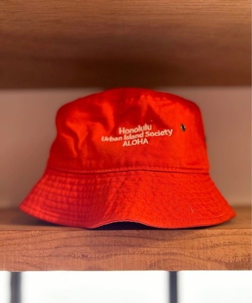 【URBAN ISLAND SOCIETY/アーバンアイランドソサエティ】BUCKET HAT/ワンポイントロゴバケハ(バケットハット)(ハット)|URBAN ISLAND SOCIETY(アーバンアイランドソサエティ) 【URBAN ISLAND SOCIETY/アーバンアイランドソサエティ】BUCKET HAT/ワンポイントロゴバケハ(バケットハット)(ハット)|URBAN ISLAND SOCIETY(アーバンアイランドソサエティ)
