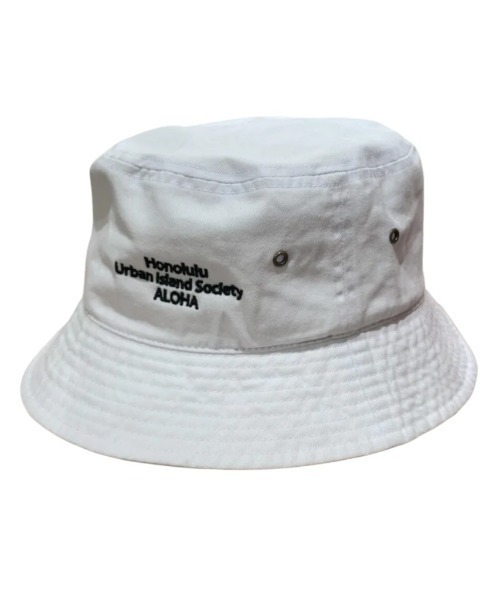 【URBAN ISLAND SOCIETY/アーバンアイランドソサエティ】BUCKET HAT/ワンポイントロゴバケハ(バケットハット)(ハット)|URBAN ISLAND SOCIETY(アーバンアイランドソサエティ) 【URBAN ISLAND SOCIETY/アーバンアイランドソサエティ】BUCKET HAT/ワンポイントロゴバケハ(バケットハット)(ハット)|URBAN ISLAND SOCIETY(アーバンアイランドソサエティ)
