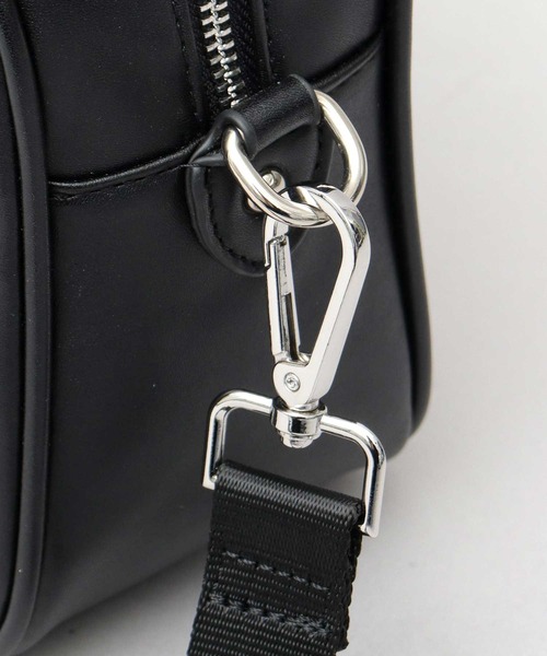 glabella（グラベラ）の「スプリットレザー（牛床革） 2WAY ミニボストン ショルダーバッグ（ハンドバッグ・メンズ・ブラック・FREE）」の13枚目の写真