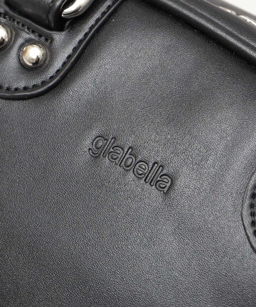 glabella（グラベラ）の「スプリットレザー（牛床革） 2WAY ミニボストン ショルダーバッグ（ハンドバッグ・メンズ・ブラック・FREE）」の17枚目の写真