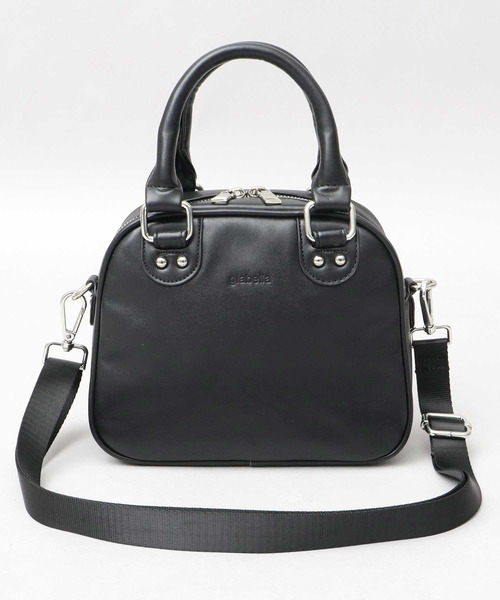 glabella（グラベラ）の「スプリットレザー（牛床革） 2WAY ミニボストン ショルダーバッグ（ハンドバッグ・メンズ・ブラック・FREE）」の19枚目の写真