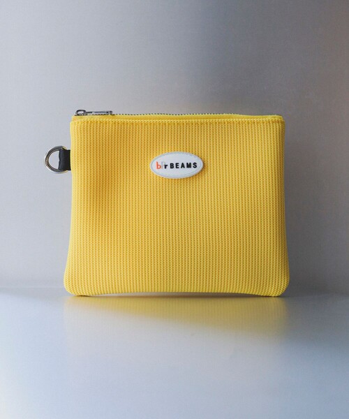 bpr BEAMS（ビーピーアール ビームス ）の「ジャージー ポーチ S（ポーチ・レディース・ブラック/グレー/サックスブルー/ピンク/イエロー/グリーン・ONE SIZE）」の5枚目の写真