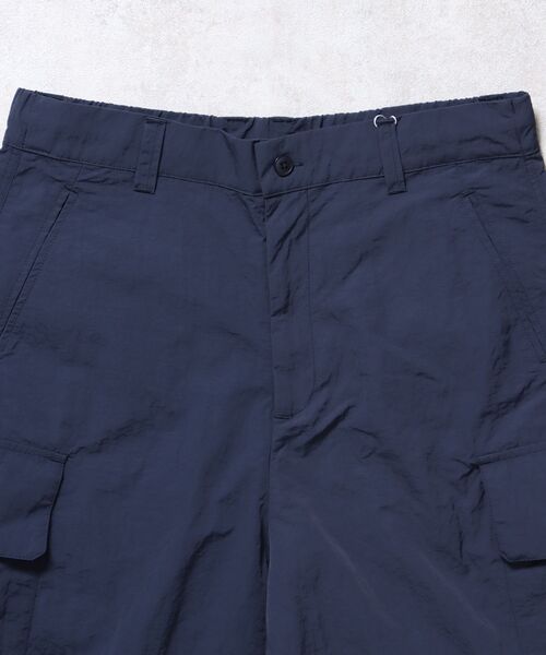 FFEIN(フェイン)の「【FFEIN(フェイン)】ナイロンテックワイドカーゴパンツ / ドローコード ブロークコア シティ ワンポイント シンプル ノームコア(カーゴパンツ・メンズ・グレー/ブラック/アイボリー/カーキ/ネイビー/ブラウン・SMALL/MEDIUM/LARGE/X-SMALL)」の21枚目の写真
