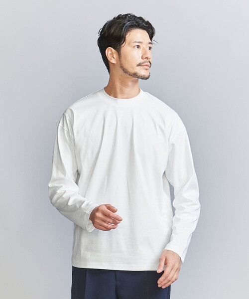 【WEB限定 WARDROBE SMART】NORITAKE クルーネック リラックス テーパード カットソー（Tシャツ/カットソー）｜BEAUTY&YOUTH UNITED ARROWS（ビューティーアンドユースユナイテッドアローズ）