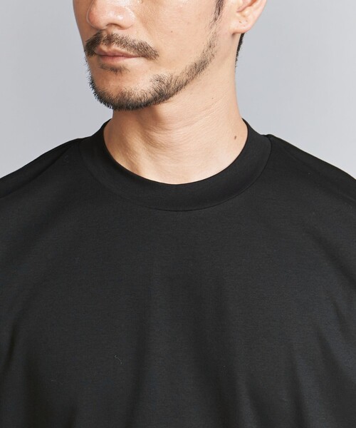 BEAUTY&YOUTH UNITED ARROWS(ビューティーアンドユースユナイテッドアローズ)の「【WEB限定 WARDROBE SMART】NORITAKE クルーネック リラックス テーパード カットソー(Tシャツ/カットソー・メンズ・ブラック/ホワイト/グレー/ダークグレー/ネイビー・S/M/L/XL)」の19枚目の写真