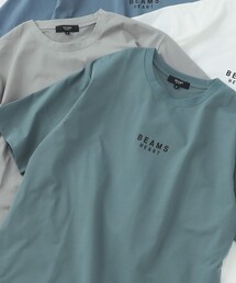 【ユニセックス】BEAMS HEART ロゴ ショートスリーブ カットソー(吸水速乾・毛玉軽減)