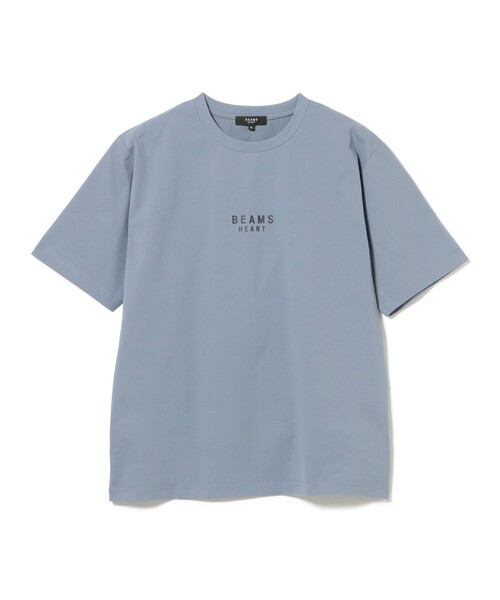 BEAMS HEART(ビームスハート)の「【ユニセックス】BEAMS HEART ロゴ ショートスリーブ カットソー(吸水速乾・毛玉軽減)(Tシャツ/カットソー・メンズ・グリーン系その他/ホワイト/ブルー系その他/グレー/グレー系その他/ライトブルー/グリーン系その他2・XL/L/M/S)」の6枚目の写真