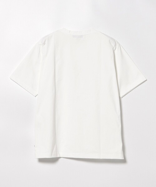 BEAMS HEART（ビームスハート）の「【ユニセックス】BEAMS HEART ロゴ ショートスリーブ カットソー（吸水速乾・毛玉軽減）（Tシャツ/カットソー・メンズ・グリーン系その他/ホワイト/ブルー系その他/グレー・XL/L/M/S）」の8枚目の写真
