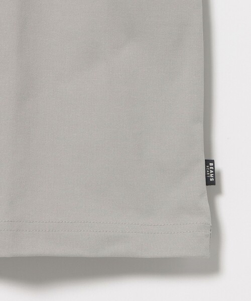 BEAMS HEART（ビームスハート）の「【ユニセックス】BEAMS HEART ロゴ ショートスリーブ カットソー（吸水速乾・毛玉軽減）（Tシャツ/カットソー・メンズ・グリーン系その他/ホワイト/ブルー系その他/グレー・XL/L/M/S）」の12枚目の写真