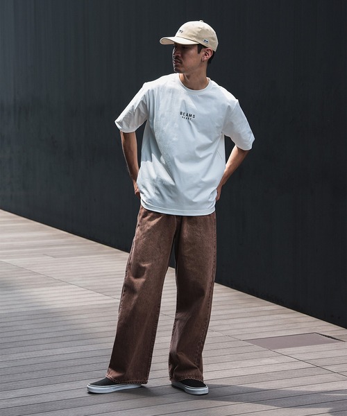 BEAMS HEART(ビームスハート)の「【ユニセックス】BEAMS HEART ロゴ ショートスリーブ カットソー(吸水速乾・毛玉軽減)(Tシャツ/カットソー・メンズ・グリーン系その他/ホワイト/ブルー系その他/グレー/グレー系その他/ライトブルー/グリーン系その他2・XL/L/M/S)」の8枚目の写真