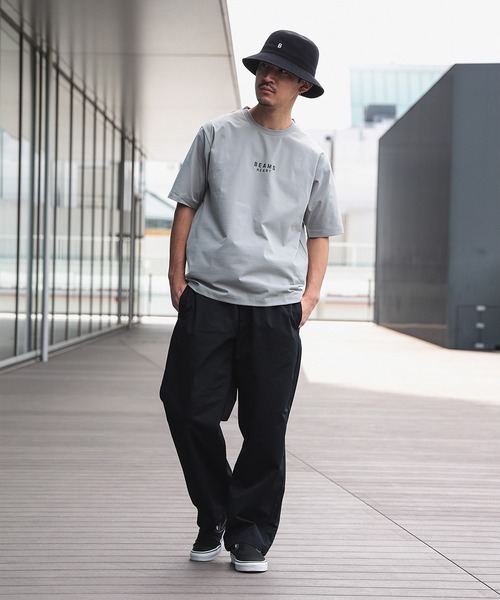 BEAMS HEART(ビームスハート)の「【ユニセックス】BEAMS HEART ロゴ ショートスリーブ カットソー(吸水速乾・毛玉軽減)(Tシャツ/カットソー・メンズ・グリーン系その他/ホワイト/ブルー系その他/グレー/グレー系その他/ライトブルー/グリーン系その他2・XL/L/M/S)」の11枚目の写真