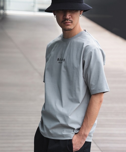 BEAMS HEART(ビームスハート)の「【ユニセックス】BEAMS HEART ロゴ ショートスリーブ カットソー(吸水速乾・毛玉軽減)(Tシャツ/カットソー・メンズ・グリーン系その他/ホワイト/ブルー系その他/グレー/グレー系その他/ライトブルー/グリーン系その他2・XL/L/M/S)」の15枚目の写真