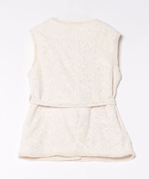 LILY BROWN(リリーブラウン)の「バリエーションオーバーサイズジレ(ベスト・レディース・ブラック/ホワイト/ベージュ・FREE)」の4枚目の写真