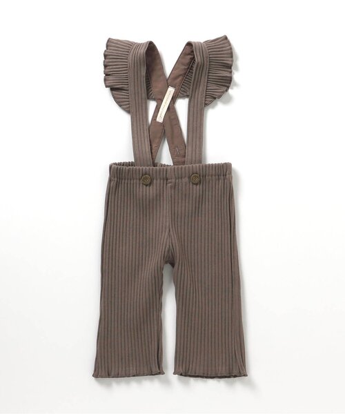 apres les cours（アプレレクール）の「フレアベビーパンツ（その他ベビーウェア・キッズ・アイボリー/ブラウン・80/70）」の5枚目の写真