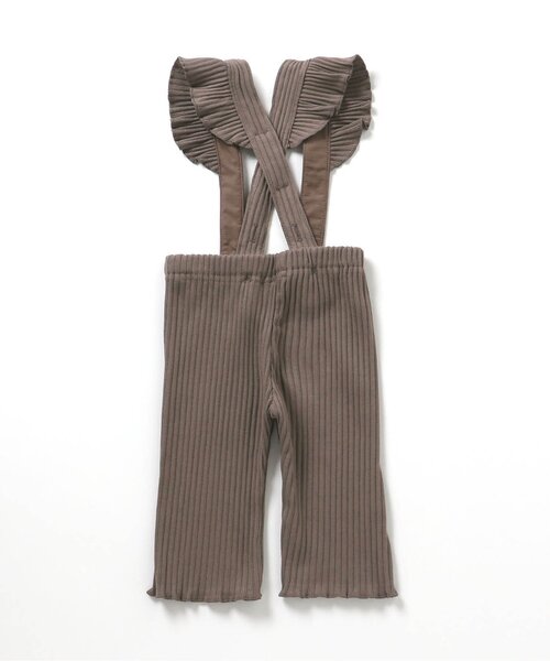 apres les cours（アプレレクール）の「フレアベビーパンツ（その他ベビーウェア・キッズ・アイボリー/ブラウン・80/70）」の9枚目の写真