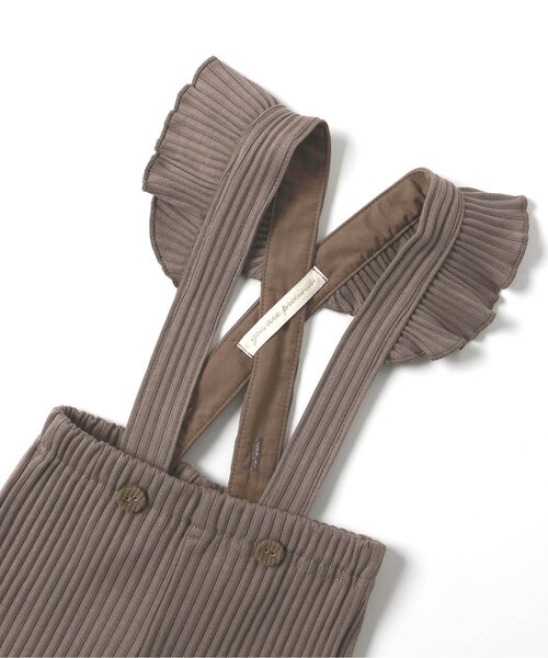 apres les cours（アプレレクール）の「フレアベビーパンツ（その他ベビーウェア・キッズ・アイボリー/ブラウン・80/70）」の11枚目の写真