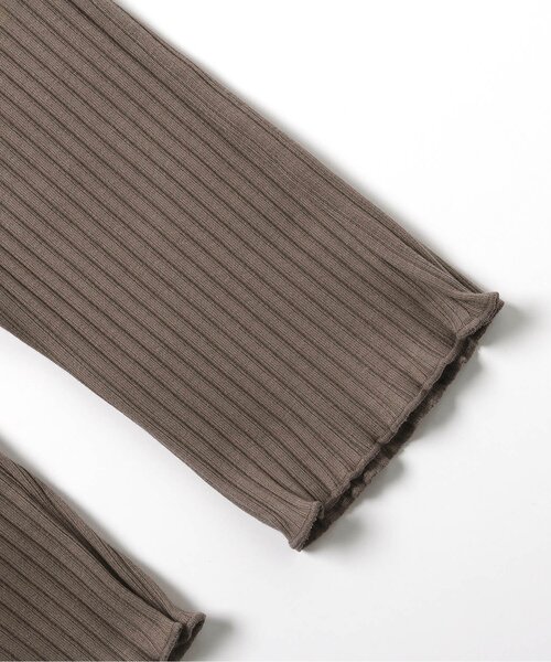 apres les cours（アプレレクール）の「フレアベビーパンツ（その他ベビーウェア・キッズ・アイボリー/ブラウン・80/70）」の15枚目の写真