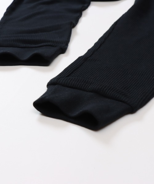 HANES(ヘインズ)の「【HANES/ヘインズ】ロングパンツ ワッフル(スウェットパンツ・レディース・ブラック/ヘザーグレー・FREE)」の10枚目の写真