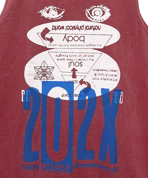 DIET BUTCHER（ダイエットブッチャー）の「DIET BUTCHER/ダイエットブッチャー 202X Tanktop タンクトップ（タンクトップ・メンズ・グレー/エンジ/ライトグリーン・XL/L）」の13枚目の写真