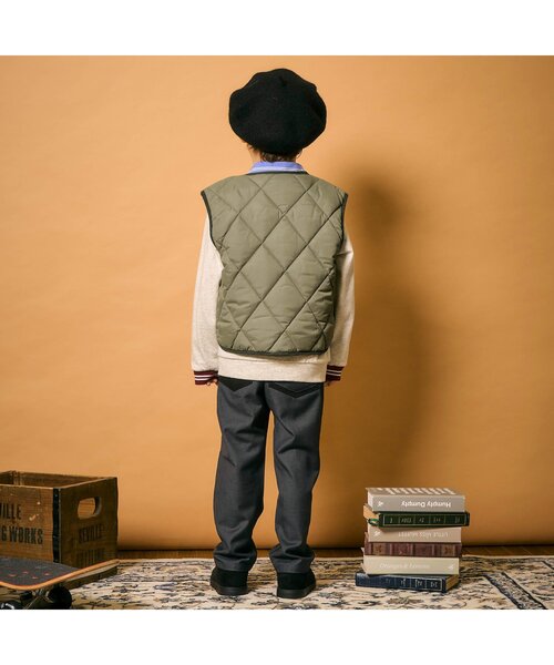 セール】キルティングベスト_マシンウォッシャブル（ベスト）｜apres
