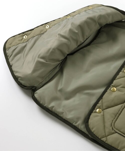 apres les cours(アプレレクール)の「キルティングベスト_マシンウォッシャブル(ベスト・キッズ・アイボリー/カーキ・90/110/130)」の3枚目の写真