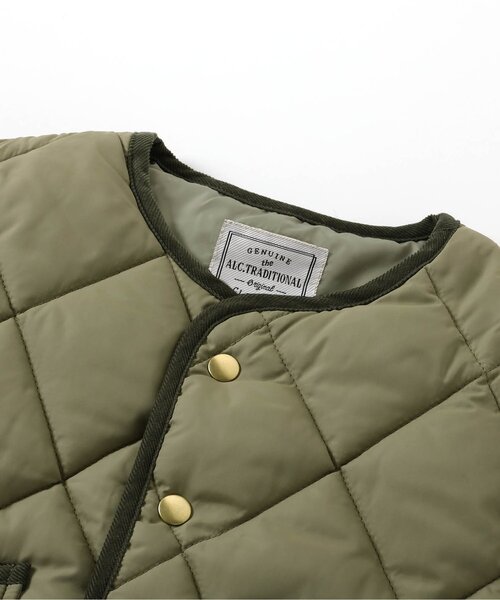 apres les cours(アプレレクール)の「キルティングベスト_マシンウォッシャブル(ベスト・キッズ・アイボリー/カーキ・90/110/130)」の13枚目の写真