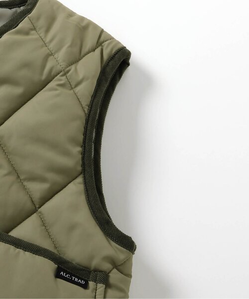 apres les cours(アプレレクール)の「キルティングベスト_マシンウォッシャブル(ベスト・キッズ・アイボリー/カーキ・90/110/130)」の15枚目の写真